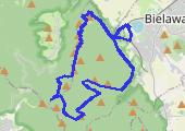Trasa z dnia 2014-07-19 13:02 - mapa trasy gps - rower górski