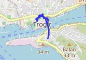 Trasa z dnia 2012-08-12 17:21 - mapa trasy gps - spacer
