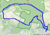 Trasa z dnia 2014-07-20 07:18 - mapa trasy gps - bieganie