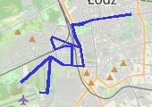 17 - mapa trasy gps - rower szosowy