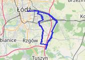 18 - mapa trasy gps - rower szosowy