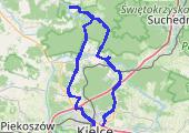 Trasa z dnia 2014-07-20 16:30 - mapa trasy gps - rower trekkingowy