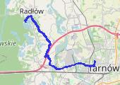Trasa z dnia 2014-07-20 12:08 - mapa trasy gps - rower trekkingowy