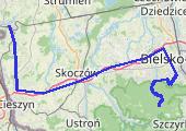 Trasa z dnia 2014-07-20 17:45 - mapa trasy gps - marsz
