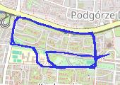 Trasa z dnia 2014-07-20 22:33 - mapa trasy gps - bieganie