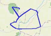 Rowerowo2014_11 - mapa trasy gps - rower trekkingowy