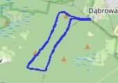 Trasa z dnia 2014-07-21 18:43 - mapa trasy gps - bieganie