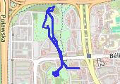 Trasa z dnia 2014-07-21 13:03 - mapa trasy gps - spacer