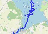 Trasa z dnia 2014-07-21 18:01 - mapa trasy gps - łódź