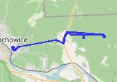 Spacer po lesie - mapa trasy gps - inna