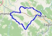 Trasa z dnia 2014-07-16 11:27 - mapa trasy gps - rower szosowy