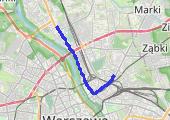 Trasa z dnia 2014-07-23 07:40 - mapa trasy gps - nordic walking