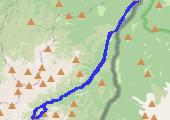 Trasa z dnia 2014-07-23 18:11 - mapa trasy gps - wędrówka