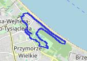 Trasa z dnia 2014-07-24 06:56 - mapa trasy gps - bieganie