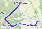 Trasa z dnia 2014-07-25 22:36 - mapa trasy gps - bieganie