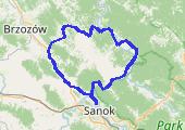 Trasa z dnia 2014-07-26 11:40 - mapa trasy gps - rower szosowy