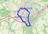 Trasa z dnia 2014-07-26 21:40 - mapa trasy gps - rower górski