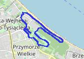 Trasa z dnia 2014-07-26 07:48 - mapa trasy gps - bieganie
