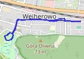 Trasa z dnia 2014-07-27 15:21 - mapa trasy gps - spacer