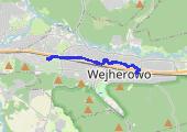 Trasa z dnia 2014-07-25 23:21 - mapa trasy gps - spacer