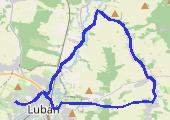 Trasa z dnia 2014-07-27 18:42 - mapa trasy gps - rower górski