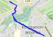 Trasa z dnia 2014-07-27 21:26 - mapa trasy gps - bieganie