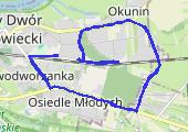 Trasa z dnia 2014-07-28 07:44 - mapa trasy gps - bieganie