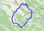 Trasa z dnia 2014-07-28 11:02 - mapa trasy gps - rower szosowy