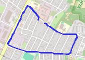 Trasa z dnia 2012-09-16 21:35 - mapa trasy gps - bieganie