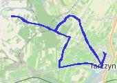Tarczyn - mapa trasy gps - bieganie