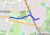 Trasa z dnia 2014-07-29 16:05 - mapa trasy gps - marsz