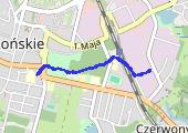Trasa z dnia 2014-07-29 17:23 - mapa trasy gps - marsz