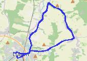 Trasa z dnia 2014-07-29 18:29 - mapa trasy gps - rower górski
