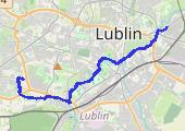 Trasa z dnia 2014-07-23 15:34 - mapa trasy gps - rower szosowy