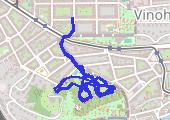 Trasa z dnia 2014-07-30 08:50 - mapa trasy gps - bieganie