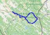 Trasa z dnia 2014-07-30 12:29 - mapa trasy gps - rower szosowy