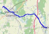 Trasa z dnia 2014-07-30 15:57 - mapa trasy gps - rower trekkingowy