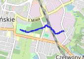 Trasa z dnia 2014-07-31 14:02 - mapa trasy gps - marsz