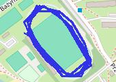 Trasa z dnia 2014-07-31 20:24 - mapa trasy gps - bieganie