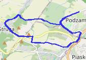 Trasa z dnia 2014-08-01 06:55 - mapa trasy gps - bieganie