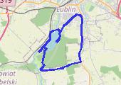 Trasa z dnia 2014-08-01 16:36 - mapa trasy gps - rower górski