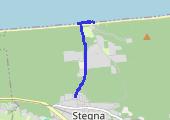 hotel-morze - mapa trasy gps - marsz