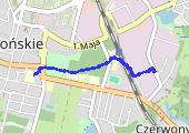 Trasa z dnia 2014-08-02 13:43 - mapa trasy gps - marsz