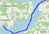 Trasa z dnia 2014-08-02 11:58 - mapa trasy gps - łódź