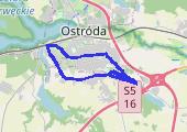Trasa z dnia 2014-08-03 08:50 - mapa trasy gps - bieganie