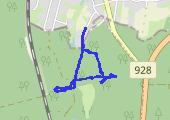 Trasa z dnia 2014-08-03 09:43 - mapa trasy gps - spacer