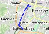 Trasa z dnia 2014-08-03 12:27 - mapa trasy gps - rower górski
