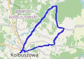 Trasa z dnia 2014-08-03 19:25 - mapa trasy gps - rower szosowy