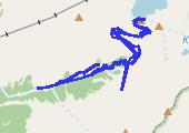 Austria  3 - mapa trasy gps - rower górski
