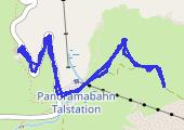 Austria  4 - mapa trasy gps - rower górski